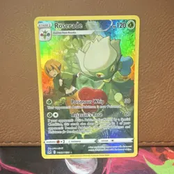 Pokemon Roserade TG02/TG30 Lost Origin Trainer Gallery Ultra Rare Holo - Image 1