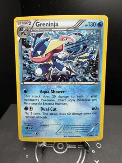 Pokemon TCG XY Greninja XY162 Black Star Promo Cosmos Holo VLP! - Image 1