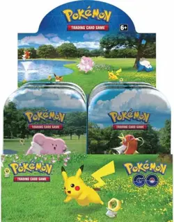 Pokemon TCG: Pokemon Go Mini Tin Display Box - 10 Tins Brand NEW Sealed - Image 1