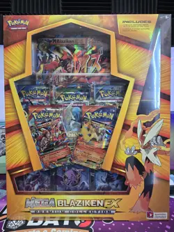 2015 Pokemon XY Mega Blaziken EX Premium Collection SEALED XY Roaring Skies (SS) - Image 1