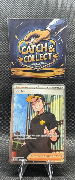 Ruffian 181/159 Pokemon TCG Sv09: Journey Together Holo Trainer (Near Mint) NM - Image 1