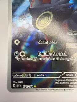Zorua (Illustration Rare) 075/064 Sv: Shrouded Fable Holo 70 HP Pokemon TCG NM* - Image 4