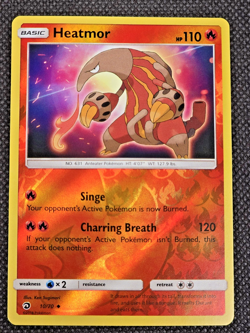Pokemon - Heatmor 10/70 - Uncommon - Dragons Majesty - Near Mint --L41 - Image 3