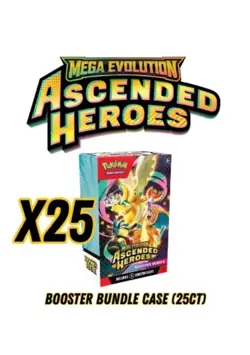 Pokemon Ascended Heroes Booster Bundle CASE Sealed In Hand - Image 1