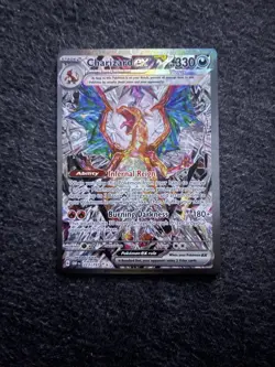 Pokemon TCG Charizard EX Sir Obsidian Flames 223/197 Full Art Secret Rare - Image 1