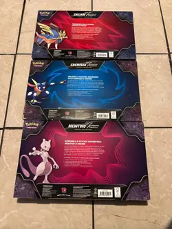 Pokemon TCG V-Union Special Collection Box Set of 3 Boxes Greninja Mewtwo Zacian - Image 2
