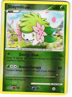 Shaymin Reverse Holo Pokemon TCG Platinum 38/127 MP - Image 1