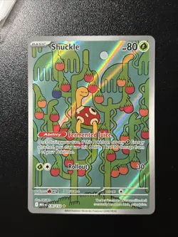 Pokemon Shuckle 136/132 Illustration Rare 2025 ME01: Mega Evolution - Image 1