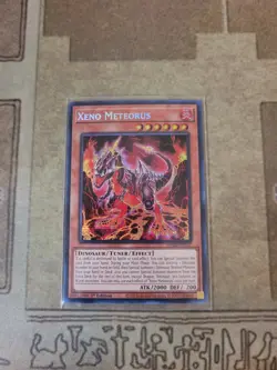 YUGIOH XENO METEORUS MP24-EN137 PRISMATIC SECRET 1ST ED NM - Image 1