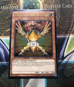 *** HERALD OF ORANGE LIGHT *** ULTIMATE RARE (NM) OP07-EN001 YUGIOH! - Image 1