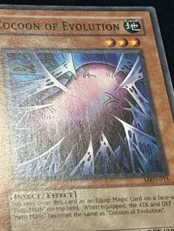 Yu-Gi-Oh! Cocoon of Evolution Metal Raiders MRD-011 1st Edition English - Image 2