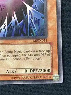 Yu-Gi-Oh! Cocoon of Evolution Metal Raiders MRD-011 1st Edition English - Image 5