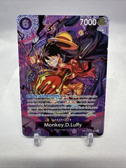 ONE PIECE OP-15 Adventure on KAMI's Island ST26-005 SP Monkey D. Luffy ENG MINT - Image 2