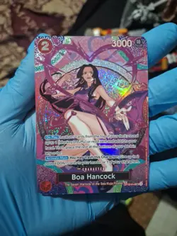 One Piece TCG OP15 Boa Hancock(SP) OP12-014 Adventure on Kami’s Island - Image 1