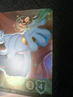 Disney Lorcana Genie On the Job Enchanted Rare First Chapter NM Condition - Image 4