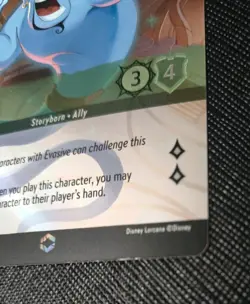 Disney Lorcana Genie On the Job Enchanted Rare First Chapter NM Condition - Image 5