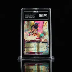 Disney Lorcana Vanellope Von Schweetz Sugar Rush Princess Enchanted TAG 10 D23 - Image 1