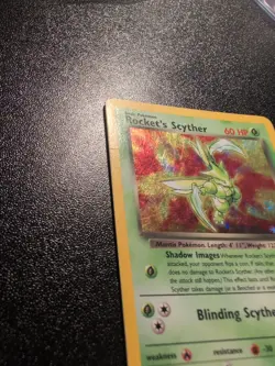 Rocket's Scyther Gym Heroes 13/132 Rare Holo MP - ungraded Pokemon Card - Image 3