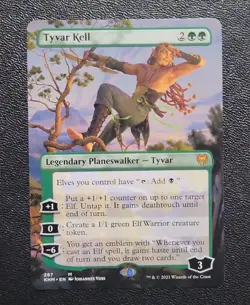 Tyvar Kell Extended Art Magic The Gathering Card NM - Image 1