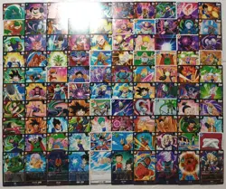 Lot of 100 Japanese Dragon Ball Super Card Game Fusion World Card Set TCG - Image 1