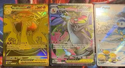 Pokemon Phantasmal Flames Collection THREE Card Lot! Gold Zard!!! - Image 2