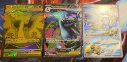 Pokemon Phantasmal Flames Collection THREE Card Lot! Gold Zard!!! - Image 3
