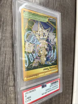 2025 Pokemon Jamming Tower Stadium Card Mint Hyper Rare #243 - Image 3