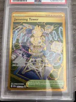 2025 Pokemon Jamming Tower Stadium Card Mint Hyper Rare #243 - Image 5