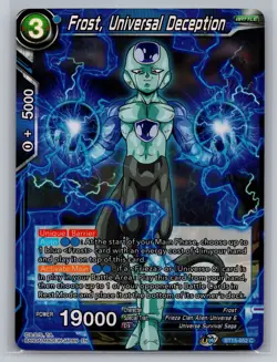 Dragon Ball Super Card Game #BT15-052 Frost, Universal Deception Foil - Image 1