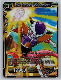 Dragon Ball Super Card Game #BT21-123 Frieza, Overflowing With Confidence Foil - Image 1
