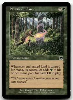 Elvish Guidance #255 (NM) Onslaught ONS Magic MTG - Image 1