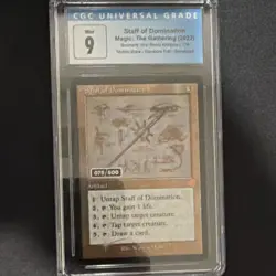 Staff of Domination Serial Numbered Foil 075/500 - Image 2