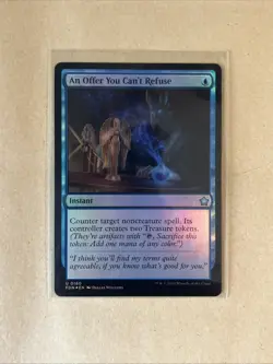 MTG An Offer You Can’t Refuse FDN 0160 U NM FOIL - Image 1