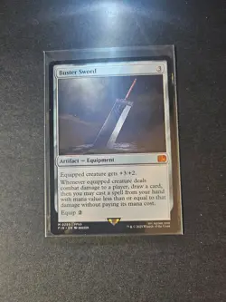 Buster Sword 0255 Final Fantasy NM *NON-FOIL* - Image 1