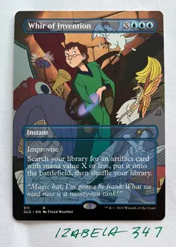 MTG Whir of Invention - NON-FOIL - Secret Lair Drop #311 NM/M Unplayed - Image 1