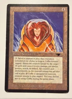 MTG Tawnos's Coffin Antiquties English Rare "Vintage" - Image 1