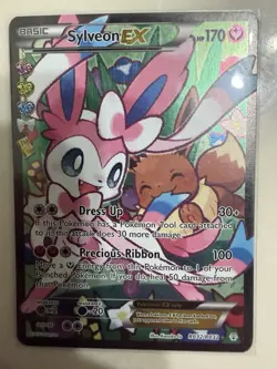Pokemon Sylveon EX RC32/RC32 Generations Full Art Holo Ultra Rare HP 170 - Image 1