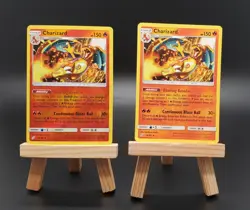 Charizard 14/181 Pokemon Sun & Moon Team Up Reverse Holo Rare & Non Holo Rare - Image 1