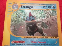 Pokemon TCG Feraligatr 012/165 Expedition Base Set Holo LP - Image 3