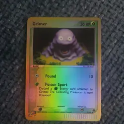 Grimer 57/97 Dragon Reverse Holo Pokemon NM - Image 1
