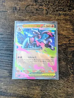 Mega Charizard X ex #029 Mega Evolutions Tin Black Star Promo Rare Pokemon NM-MT - Image 1