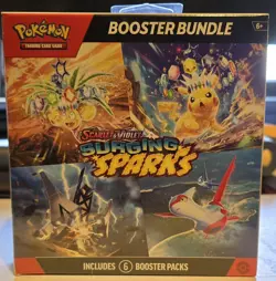 Pokemon TCG: S&V Surging Sparks Factory Sealed Booster Bundle Box - Image 1