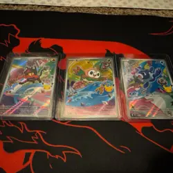 Popplio Rowlet Litten 43 44 45 Set Pokemon 30th Anniversary First Partner CLEAN - Image 1