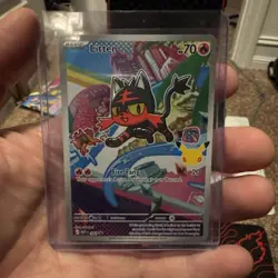 Popplio Rowlet Litten 43 44 45 Set Pokemon 30th Anniversary First Partner CLEAN - Image 4