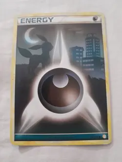 2010 Pokemon, Heartgold & Soulsilver, #121/123 Darkness Energy, Common - Image 1