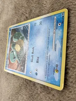 2009 Pokemon TCG Platinum Squirtle Lv.16 HP60 Regular Non-holo 96/127 MP - Image 2
