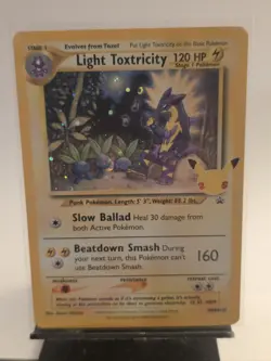 Pokemon TCG - Light Toxtricity SWSH137 Near Mint Holo Promo Sword & Shield Promo - Image 1