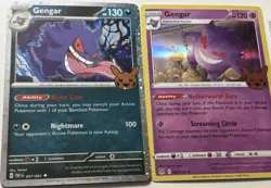 Pokemon TCG Gengar Trick or Trade (2) Cosmos Holo - Image 1