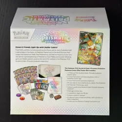 Prismatic Evolutions Pokemon Center ETB Cover Art Poster Outer Shell - Image 2