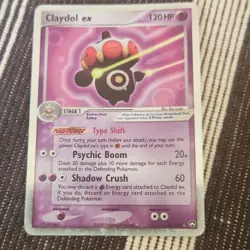 Pokemon Claydol ex Ultra Rare Holo 93/108 EX Power Keepers 120HP Psychic Boom - Image 1
